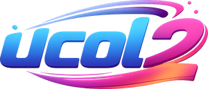 ucol 2 লাল এস্পোর্টস লোগো